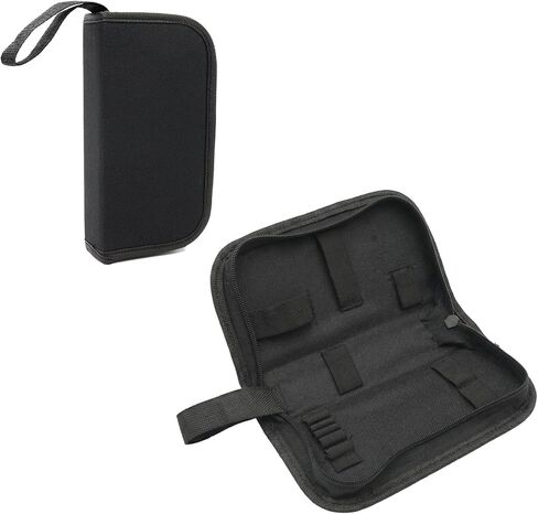 Guitar Tool Kit Organizer Bag - 2-Pack Heavy-Duty Storage Pouch, Foldable Utility Bag for Guitar Accessories, Repair Tools, Craftsmen,Musicians,Watch and glasses maintenance tools in Saudi Arabia