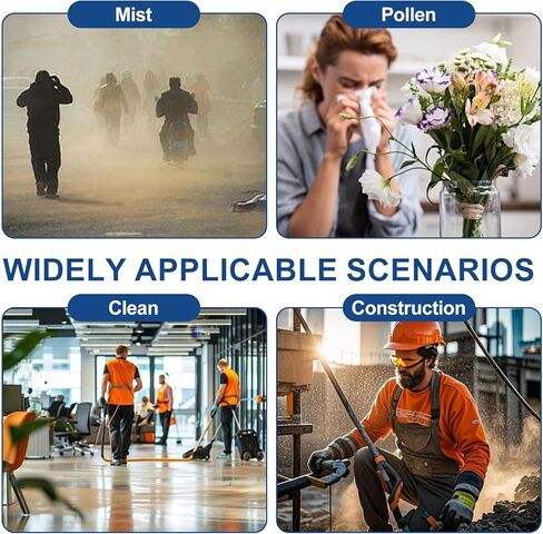 100 قطعة من إسفنجة الأنف، مرشحات سدادة الأنف للاستعمال مرة واحدة للنساء والرجال، بدون التعرض للشمس، مناطق بناء الغبار في الهواء الطلق مع إسفنجة ناعمة للحماية (أسود) in Kuwait