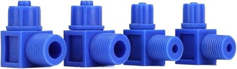 1pcs POM plastic L-thread bent quick-twist joint(PL6-01) in Saudi Arabia