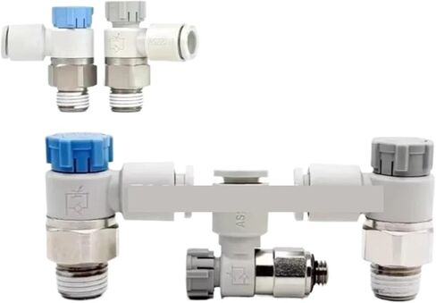 1 قطعة AS1201F-M5-04A 06A AS2201F-01/02-/06SA/08SA صمام الخانق للتحكم في السرعة كسلسلة مشتركة (AS1201F-M5-04A) in Saudi Arabia