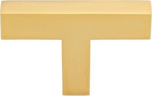 مقبض T للخزانة المربعة الصلبة مقاس 2 بوصة من GlideRite، 21683-T-GPH (10) in Kuwait