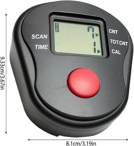Multifunctional Rowing Machine Counter Gym Replacement Monitor LCD Display Counter Monitor Speedometer Counter in Kuwait