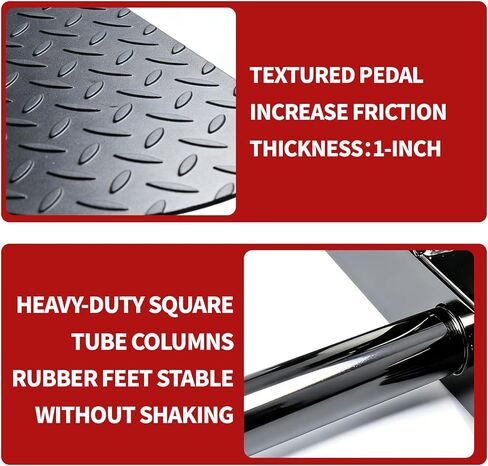 AHTAPFON T Bar Rowing Platform,Multifunctional Deep Squat Platform,Heavy Duty Weight Machine for Low Pull-up,Dumbbell Squat in Kuwait