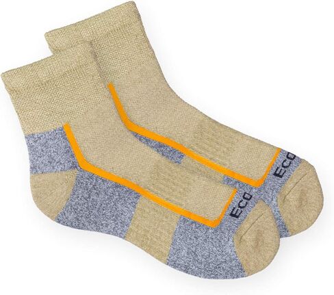 Ecosox Diabetic Mid-Weight Hiking Quarter Socks - One Pair in Kuwait
