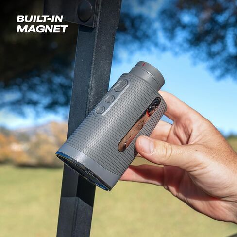 Blue Tees Golf Captain Air Golf Rangefinder with Slope & GPS Distances – 1000 Yard Laser Range Finder, 6X Magnification, HD Display, Magnetic Cart Mount, IP65 Waterproof, USB-C Rechargeable in Kuwait