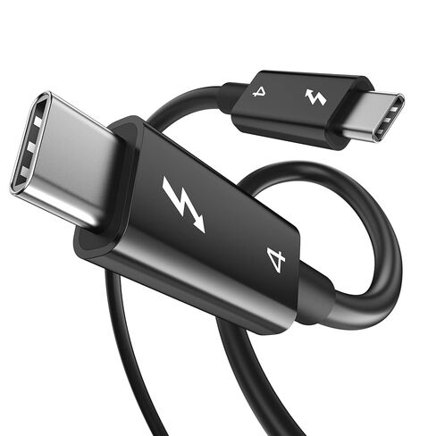 Thunderbolt 4 Certified Cable, 3.3FT USB C to USB C Cable 240W Fast Charging, Blazing 40Gbps Data, Dual 8K/4K Video Output, for iPhone 16 MacBook Pro Air iPad Laptop and More in Kuwait