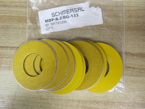 Schmersal MDP-8.2/BG-133 لوحة إيقاف الطوارئ الدائرية 101191209 (عبوة من 9) in Kuwait