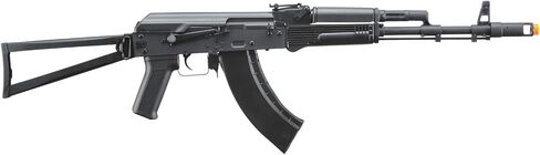 بندقية لانسر التكتيكية AK KR-103 Airsoft AEG مع مخزون مثلث Airsoft (اللون: أسود) in Kuwait