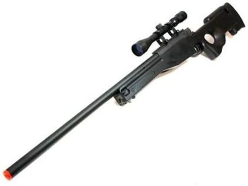 500 fps wellfire mk96 full metal bolt action awp type 96 sniper rifle w/ 3-9x40 scope package(Airsoft Gun) in Kuwait