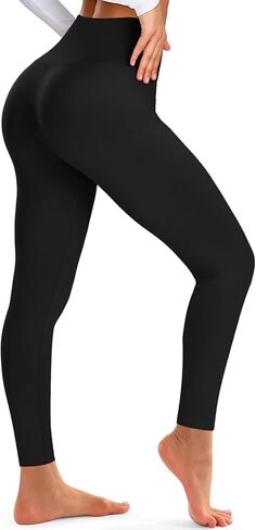 BLUEENJOY Leggings for Women - High Waisted Full Length Buttery Soft Yoga Pants for Workout Athletic Daily in Kuwait