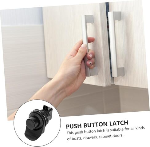 NUOBESTY Push Catch Key Latch Replacement for Bass Boat Accessories Plastic Lock in Saudi Arabia
