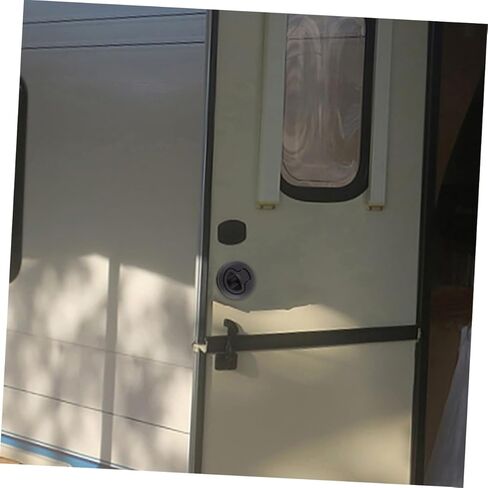 Lurrose 2 قطعة مزلاج دائري سحب فتحة القارب ملحقات سهلة التركيب لخزانة Rv تصميم انسيابي لتعزيز الأمن in Kuwait