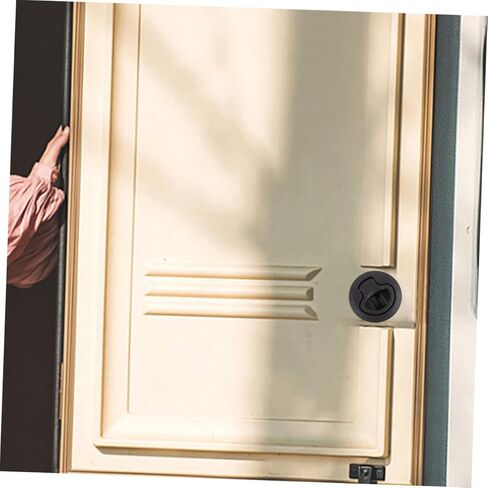 Lurrose 2 قطعة مزلاج دائري سحب فتحة القارب ملحقات سهلة التركيب لخزانة Rv تصميم انسيابي لتعزيز الأمن in Kuwait