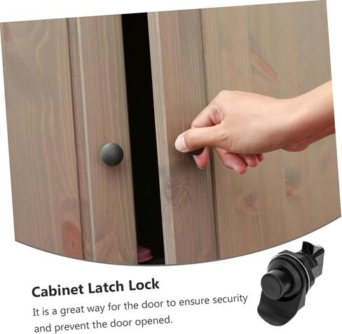 Push to Close Latch Plastic Push Button Lock for Motorcycle Glove Box Sturdy 1 Set Replacement Lock Easy to Install Suitable for Boats and Cabinets in Saudi Arabia
