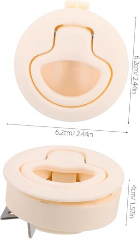 Luxshiny Hatch Latch Locking Pull Nylon Round for Rv and Boat Cabinets Easy Installation Secure Latch for Camper and Yacht Applications Color in Saudi Arabia