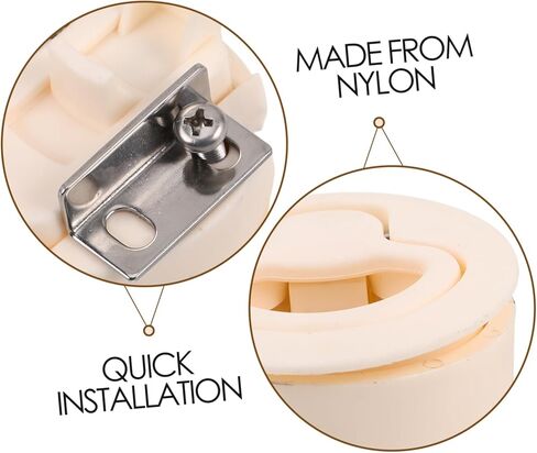Luxshiny Hatch Latch Locking Pull Nylon Round for Rv and Boat Cabinets Easy Installation Secure Latch for Camper and Yacht Applications Color in Saudi Arabia