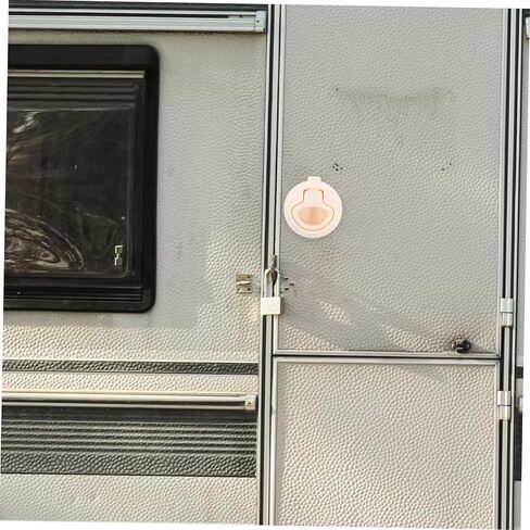 Hatch Latch Locking Flush Pull Durable Nylon Latch for Rvs Boats Cabinets Easy Installation Enhanced Security White Finish in Saudi Arabia