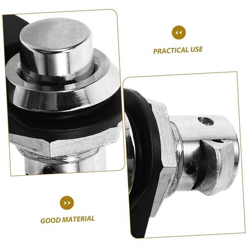 Cabilock Push to Close Latch Button Operated Push Button Latch for Tool Boxes Marine and Industrial Cabinets Sturdy Round Head Design for Easy Access and Secure Closure in Saudi Arabia