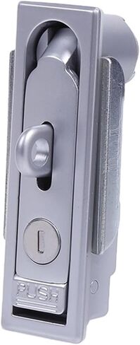 MS713-G Matt Chrome Coated Zinc Alloy Push Button Plane Lock 1Pcs in Saudi Arabia
