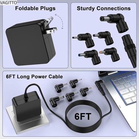 65W شاحن كمبيوتر محمول متوافق مع ASUS VIVOBOOK 14 15 X412 X415 X512 X556 F510 X550 X555 E203 E402 E403 ، ZenBook 14 15 UX330UA UX331UA UX550 ، 33W/45W AC. in Kuwait