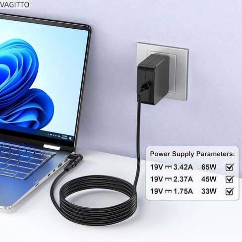 65W شاحن كمبيوتر محمول متوافق مع ASUS VIVOBOOK 14 15 X412 X415 X512 X556 F510 X550 X555 E203 E402 E403 ، ZenBook 14 15 UX330UA UX331UA UX550 ، 33W/45W AC. in Kuwait