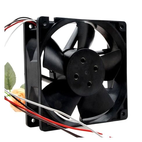120 مم 12 سم 24 فولت مروحة تبريد 12038VA-24P 12038 120X120X38mm تيار مستمر 0.89A خادم in Kuwait
