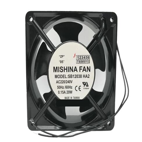 SB12038HA2 AC220/240V 50/60HZ 0.15 20W مروحة تبريد بسلكين in Kuwait