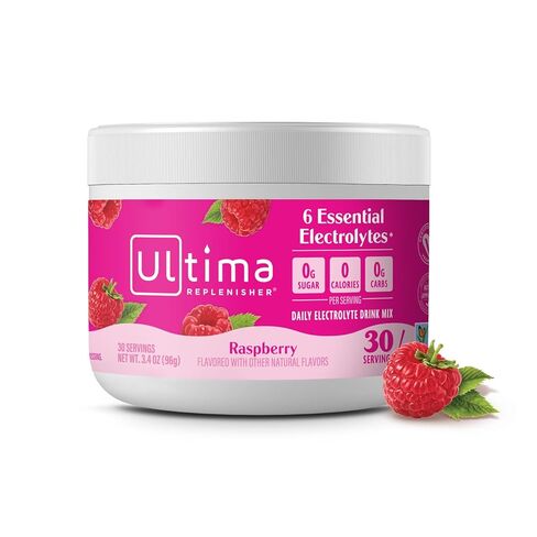 Ultima Replenisher Daily Electrolyte Powder Drink Mix – Sugar Free – Cherry Pomegranate, 30 Servings – Hydration Powder with 6 Electrolytes and Trace Minerals – Keto Friendly, Vegan, Non-GMO in Saudi Arabia
