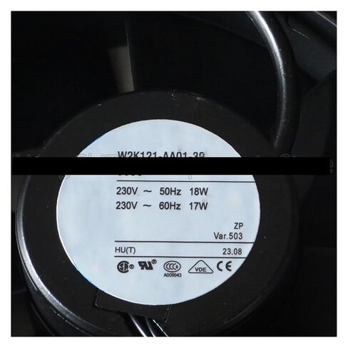 W2K121-AA01-39 230 فولت 50/60 هرتز 18/17 واط W2K121-AB07-39 مروحة in Kuwait