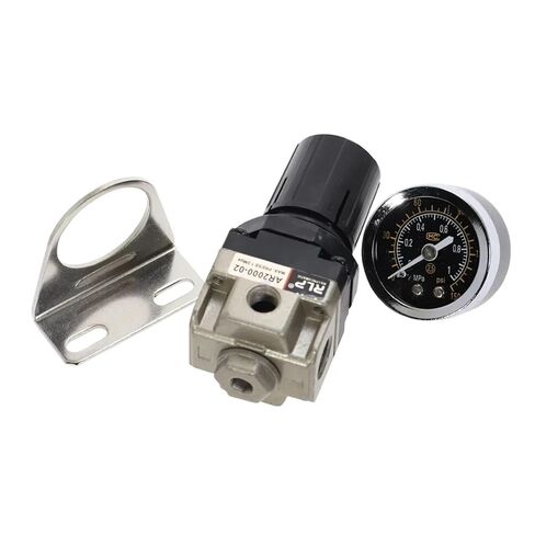 AR2000-02 منظم الضغط G1/4 '' وحدات معالجة الهواء الهوائية صمام تنظيم الضغط (AR2000-02 BT-8-02) in Kuwait