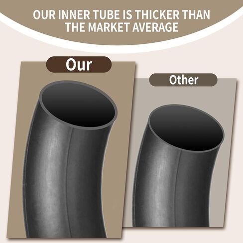 20x4.0 Fat Tire Bike Inner Tubes, 20 x 4.0 Heavy Duty Replacement Inner Tube, 20 Inch Inner Tube, for Ebike Electric Bicycle [Thickened] (2 Pack) in Saudi Arabia