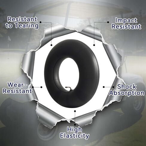 6.00-9 Inner Tube with Bent Valve Stem for ATVs, Golf Carts and Mini Bikes in Saudi Arabia