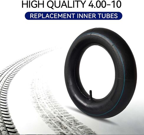 4.00-10 Inner Tube with Straight Valve Stem for Dirt Bikes, Pit Bikes and Mini Bikes in Saudi Arabia