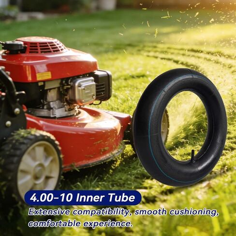 4.00-10 Inner Tube with Straight Valve Stem for Dirt Bikes, Pit Bikes and Mini Bikes in Saudi Arabia