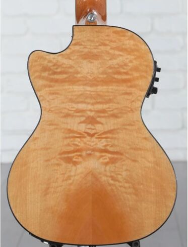 لانيكاي، قيثارة 4 أوتار، رملي، أزرق، كروم (QMNACET) in Kuwait