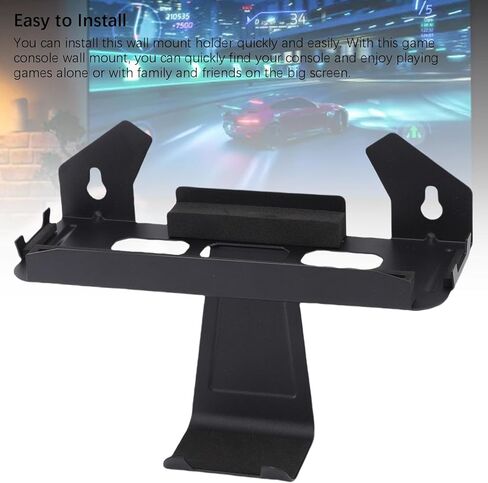 Wall Mount for 2, and OLED Console with 7 Game Card Holders and Controller Organizer, Fit for TV Surrounding Storage in Saudi Arabia