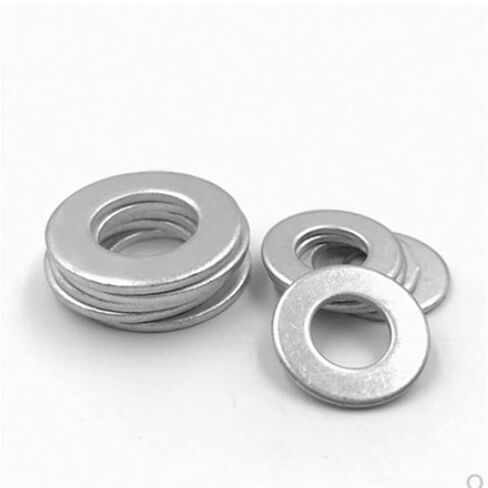 Qinlu-Washers M4 M5 M6 M7 M8 M9 M10 M11 to M22 Aluminum Flat Washer Ring Gasket Sump Plug Oil Seal Fittings Washer Thickness 1.2mm, 20PCS, for Factories Repair(20x24x1.2mm 20pcs) in Saudi Arabia