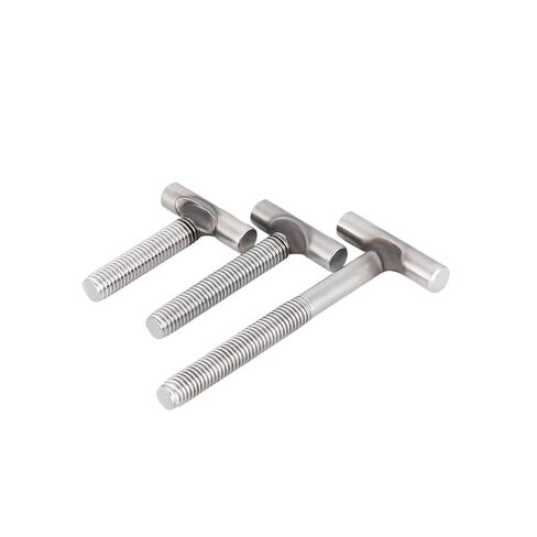 1 Pcs 304 Stainless Steel T-Type Screw Welding/Bolt M8 M10 M12 M14 M16 Length 40mm/50mm/70mm/90mm/110mm/120mm/150mm(M10x110mm) in Saudi Arabia