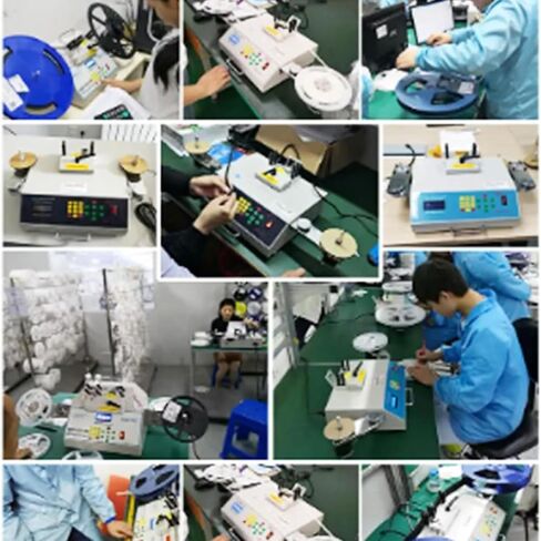 SMT SMD Component Counter, -99999~99999 Automatic Parts Component Counting Machine with Leak Detection, Commercial Components Counting Device in Kuwait