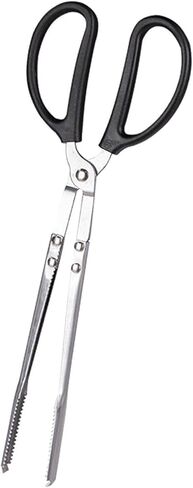 Collection Tool, Scissors, Tweezers, Stainless Steel Multifunctional Trash Picker, Firewood Collector for Outdoor Picnics, 36cm in Saudi Arabia