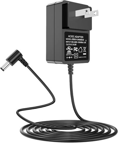 24.8 فولت لشاحن القرش اللاسلكي، متوافق مع Shark Rocket Pet Pro DK33-248080H-U IZ140 IX140 IX141 IX141H IX140H IZ142 UZ145 IZ162H IZ163H IZ362H WZ140 XSBT620 XSBT600 مكنسة كهربائية لاسلكية in Kuwait