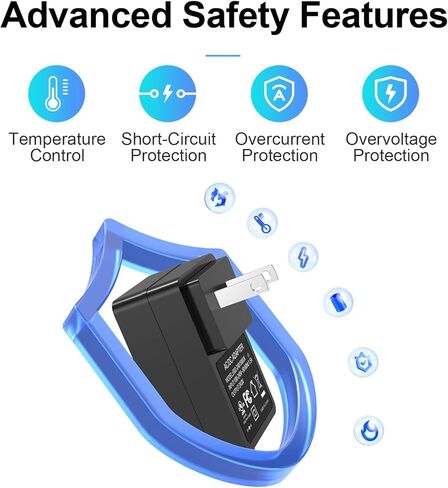 24.8 فولت لشاحن القرش اللاسلكي، متوافق مع Shark Rocket Pet Pro DK33-248080H-U IZ140 IX140 IX141 IX141H IX140H IZ142 UZ145 IZ162H IZ163H IZ362H WZ140 XSBT620 XSBT600 مكنسة كهربائية لاسلكية in Kuwait