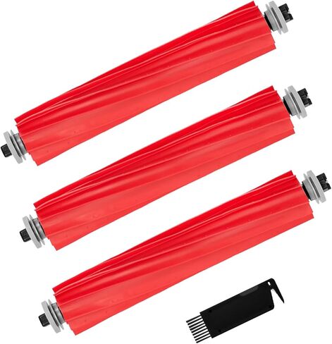 3 Roller Replacements Compatible with Roborock S7 Series, S7 Max Ultra, Q7 / Q7+ / Q7 Max / Q7 Max+, Qrevo/Qrevo S/Qrevo Pro, QV 35S / QV 35A Main Brush Replacement in Kuwait