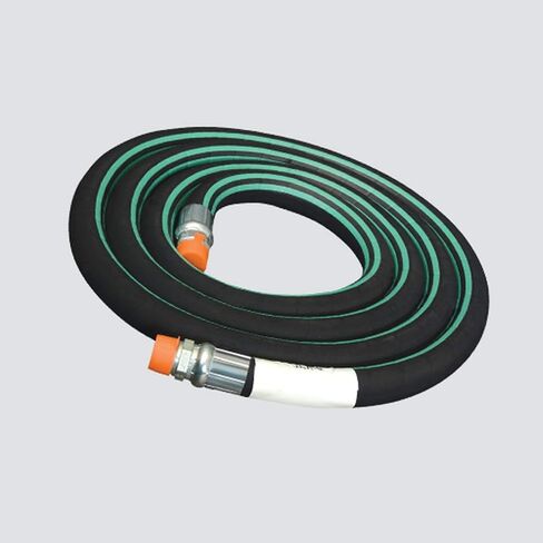 Parker 98108230 Hose Assembly - 1 in. x 6 ft, Black, Nylon Braid Reinforced Hose w/EPDM Cover, 2 Nylon Braids, Coiled Design | Farming Equipment in Kuwait