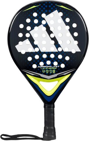 مضرب Adidas Arrow Hit Junior أبيض/أزرق 320 جرام للأطفال باللون الأسود in Saudi Arabia