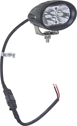 Rareelectrical 20W Oval Led Flood Work Light 1400 Lumens Multi-Voltage 12/24/36/48/60Vdc Ip67 Waterproof | Compatible With Forklifts, Excavators, Material Handlers & Heavy Equipment Lighting in Saudi Arabia