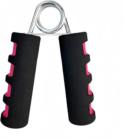 HORNO 2 Pcs Soft Foam Hand Exerciser，Strengthen Hand Grip Exerciser for Quickly Increasing Wrist Forearm and Finger Strength（Red） in Kuwait