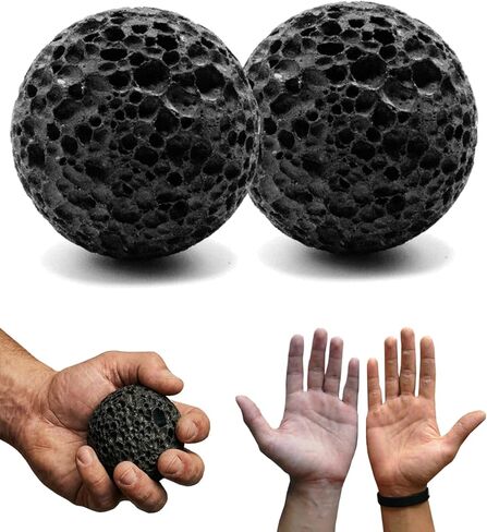 Callus Ball - Callus Ball Grip Trainer for Rock-Solid Hands, Natural Stone Grip Training Fidget Ball, Improves Grip Endurance, Helps Manage Palm Sweating in Saudi Arabia