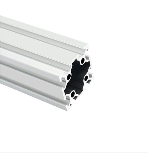 GTBAO 4040V فتحة مزدوجة الألومنيوم النتوء الشخصي 6.2 مم فتحة 40 × 40 مم عمود مربع السكك الحديدية الإطار الصناعي المواد رف مقذوف السكك الحديدية (50 مم 1.97 بوصة طويلة) in Kuwait