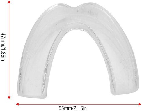 واقي الفم لجلخ الأسنان، واقي أسنان شفاف للأطفال البالغين، واقي الفم الرياضي، واقي الأسنان للملاكمة، كرة السلة، الرجبي (M) in Kuwait